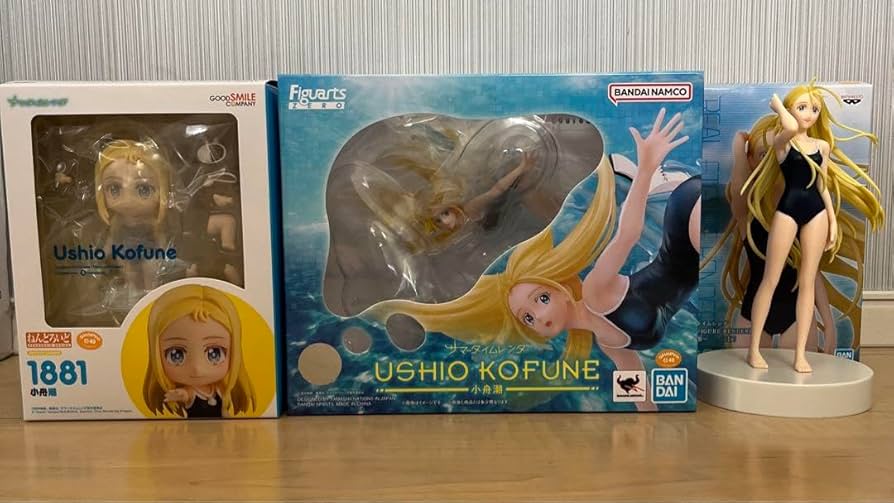 ビタホーマー フィギュア 約20cm Amazon.co.jp: サマータイムレソダ 小船 潮 フィギュア 3点